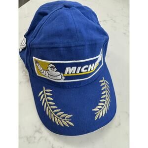 Michelin Podium Motorsport Baseball Hat Men's One Size Blue Cotton Racing Sports